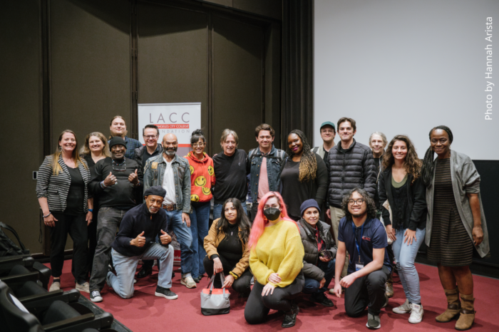 Students with Ira Rosen