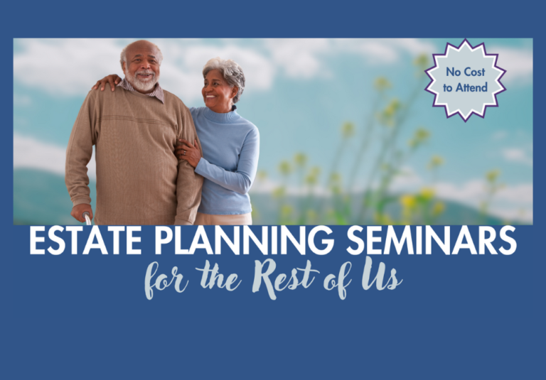 Estate Planning…for the Rest of Us, August 29