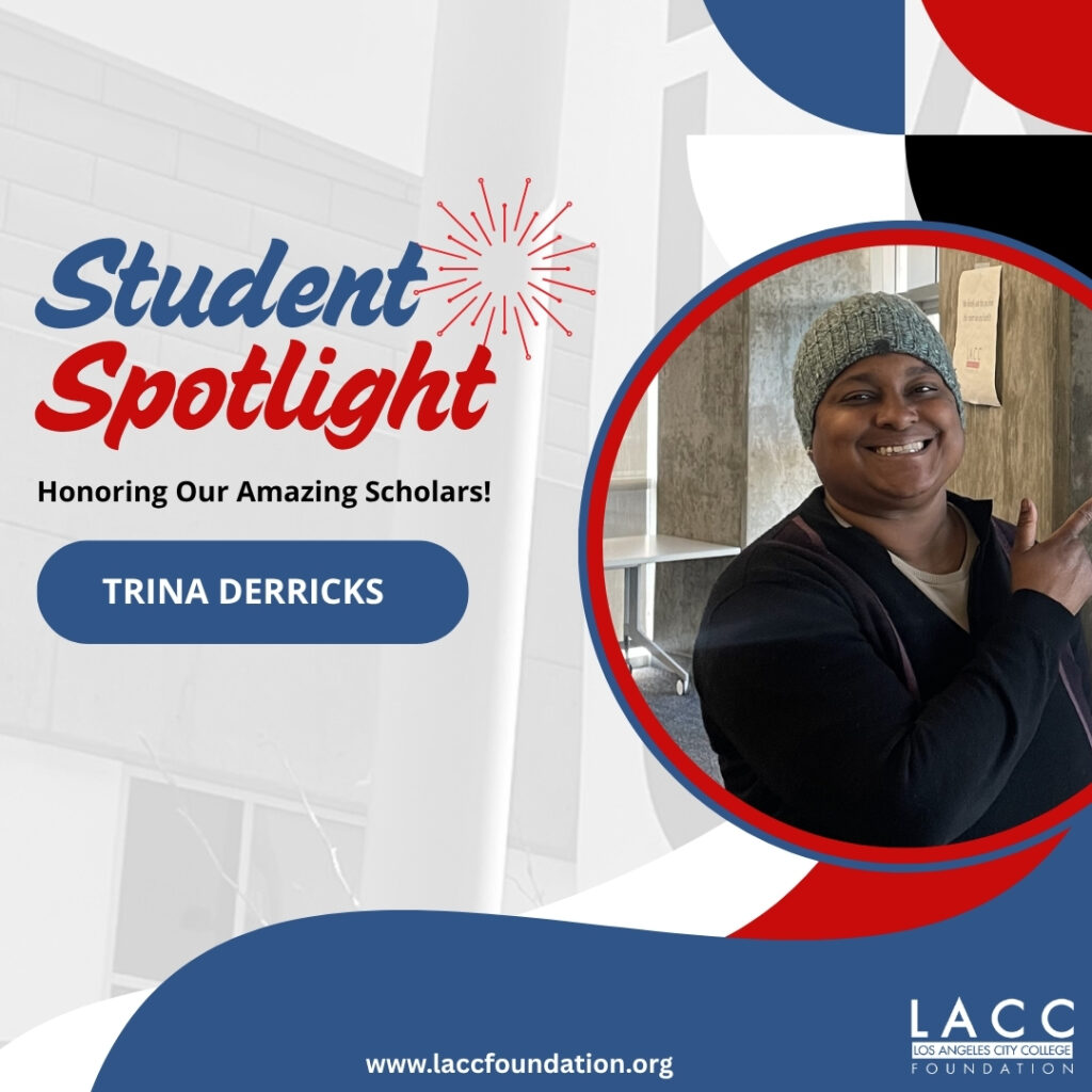 Student Spotlight: Trina Derricks