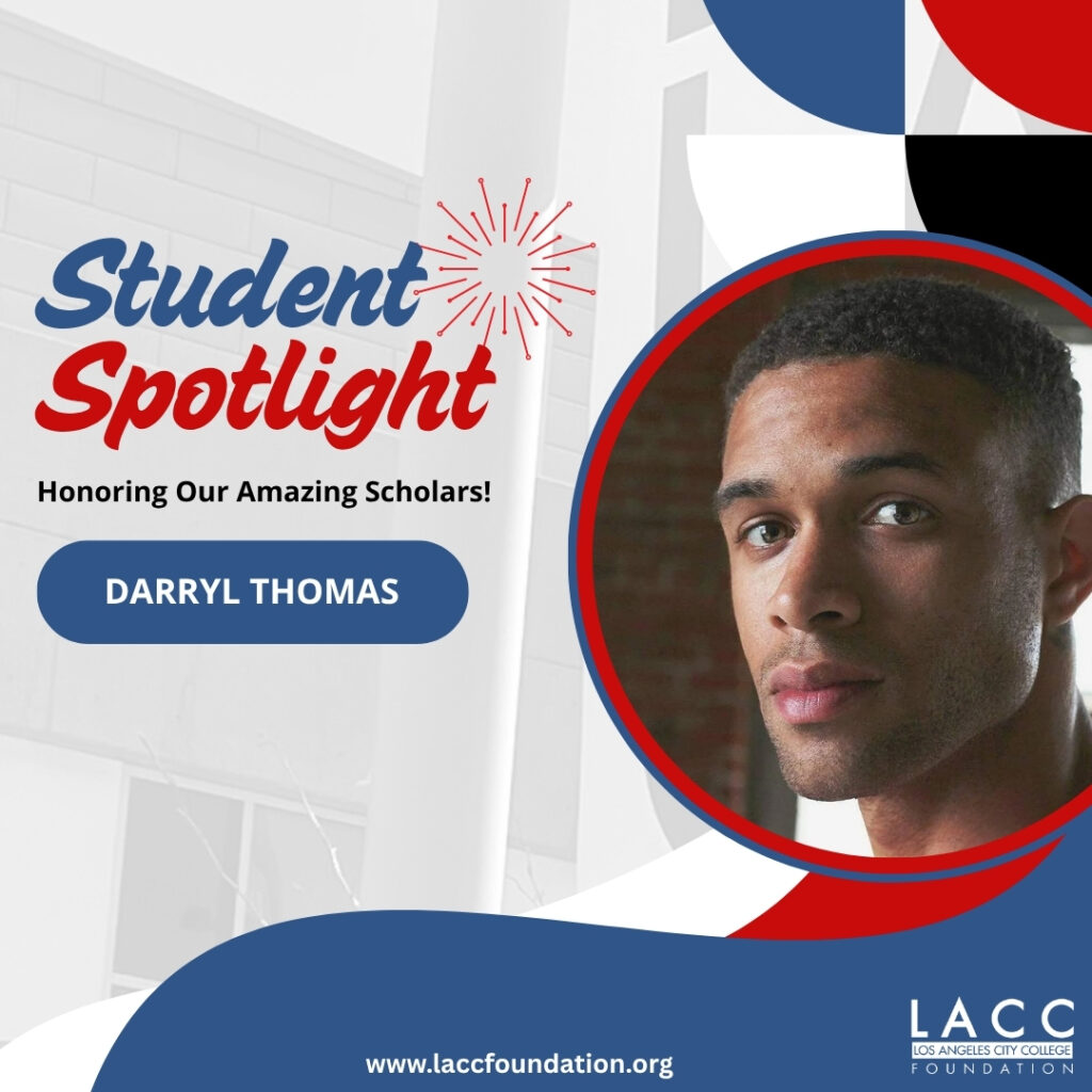 Student Spotlight: Darryl Thomas