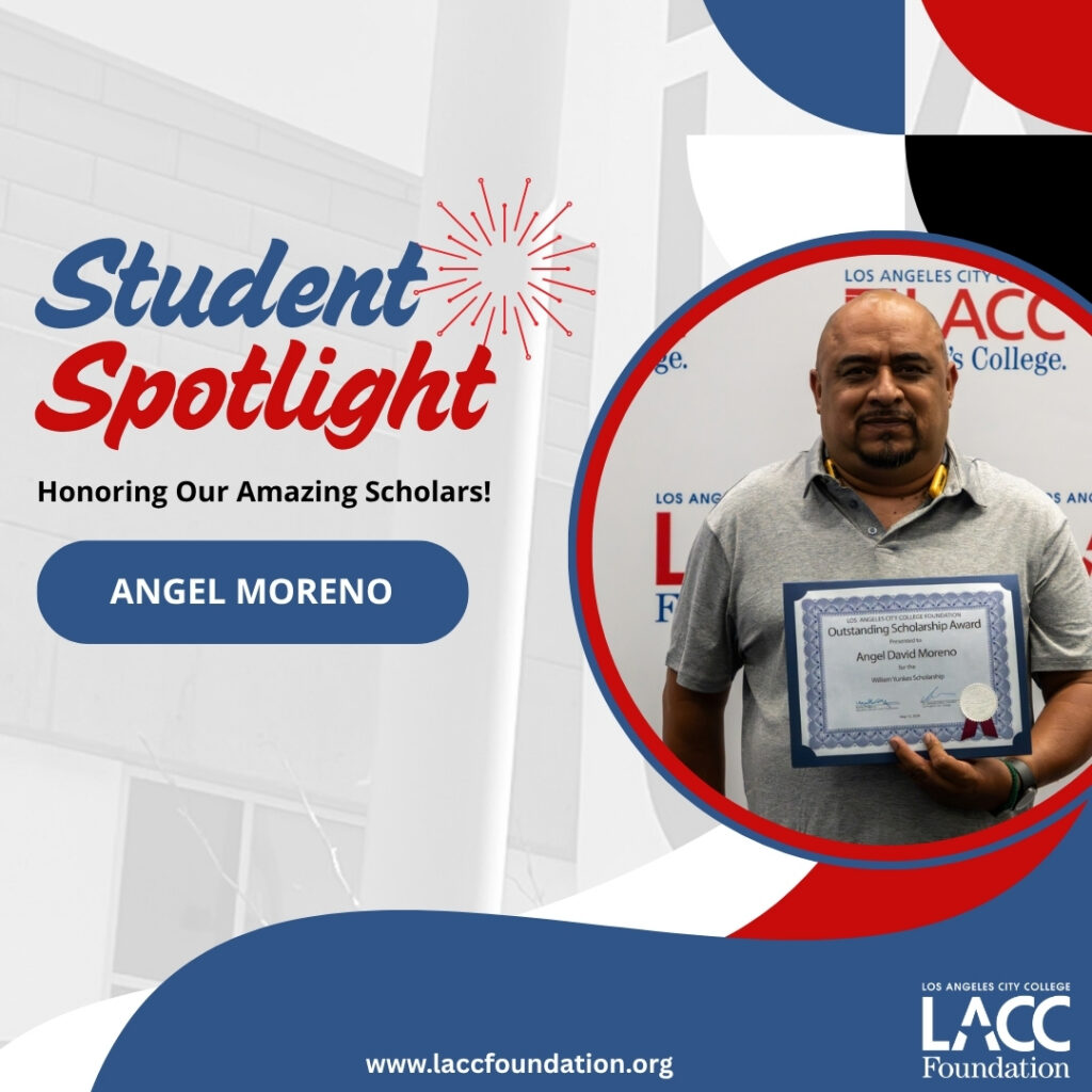 Student Spotlight: Angel Moreno