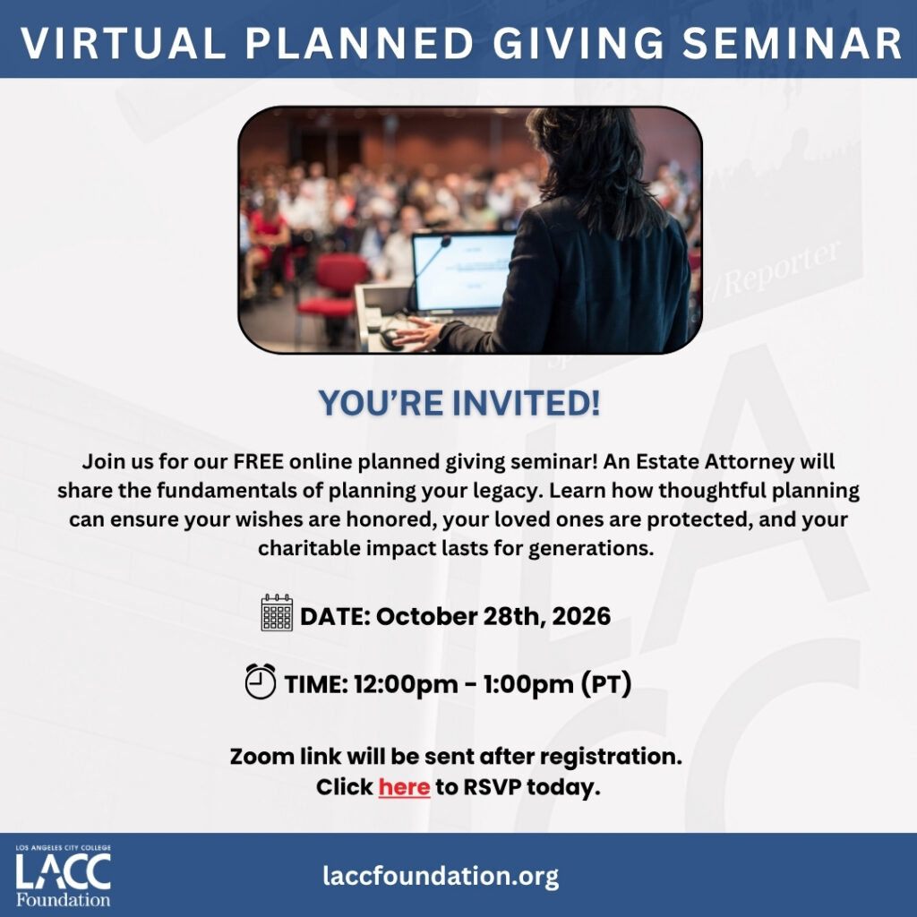 LACCF Planned Giving Seminar